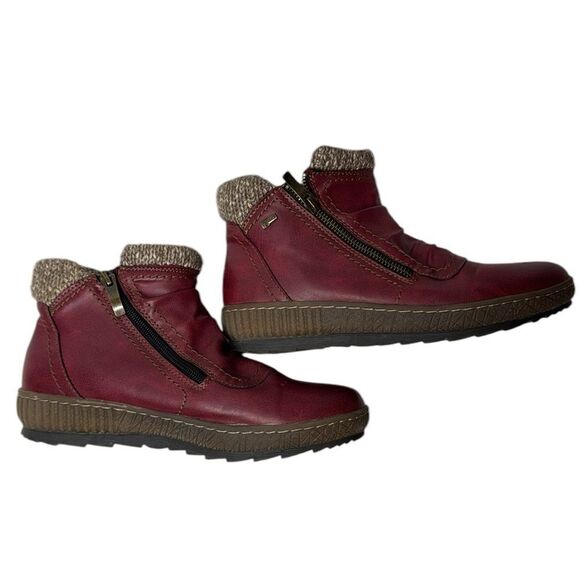 Spring Step Bordeaux Relife Cleora Boots. Size 39 (8.5). - Picture 3 of 12